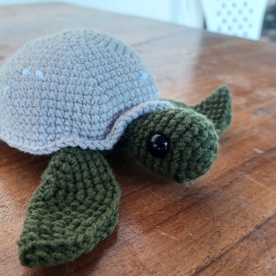 Sea Turtle Amigurumi — handmade crochet
